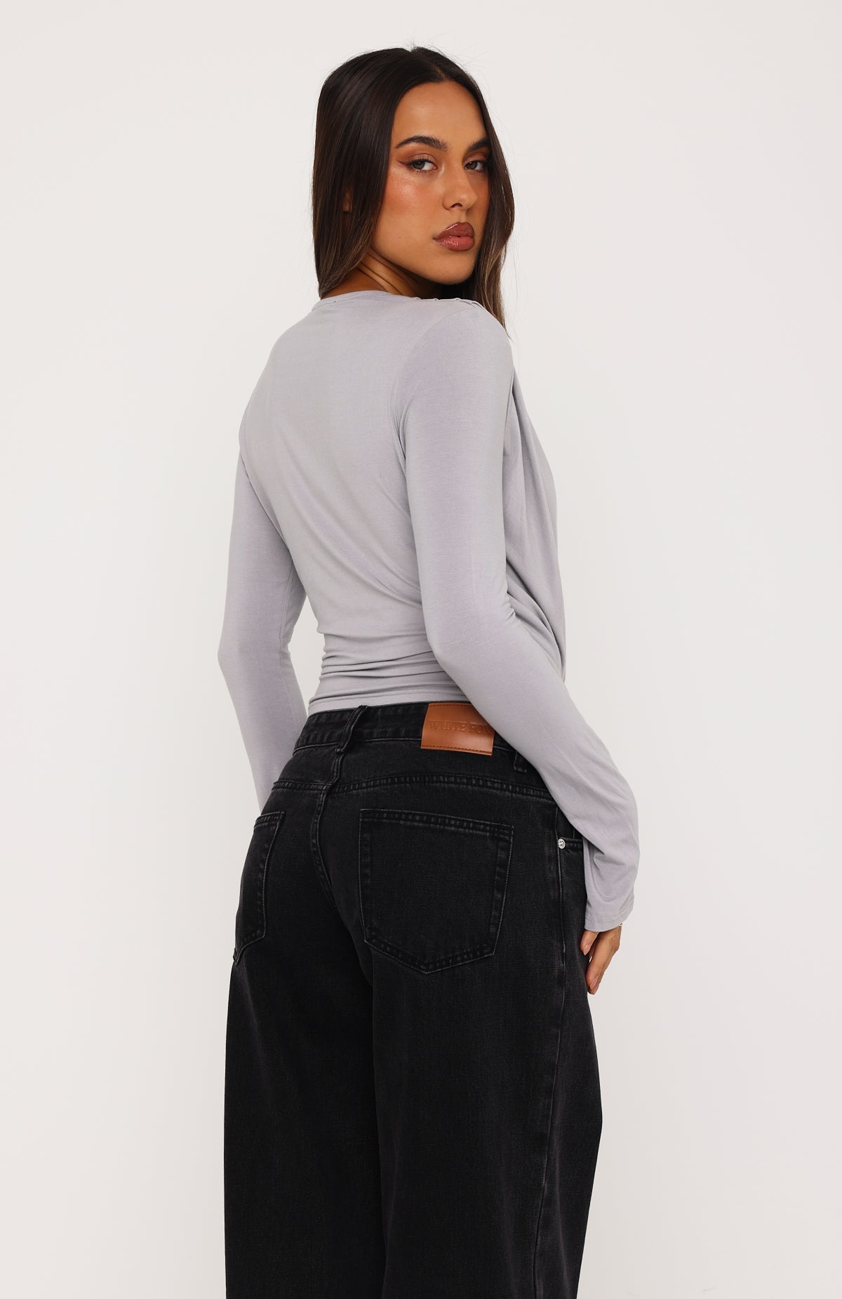 Fun And Flirty Long Sleeve Top Dove