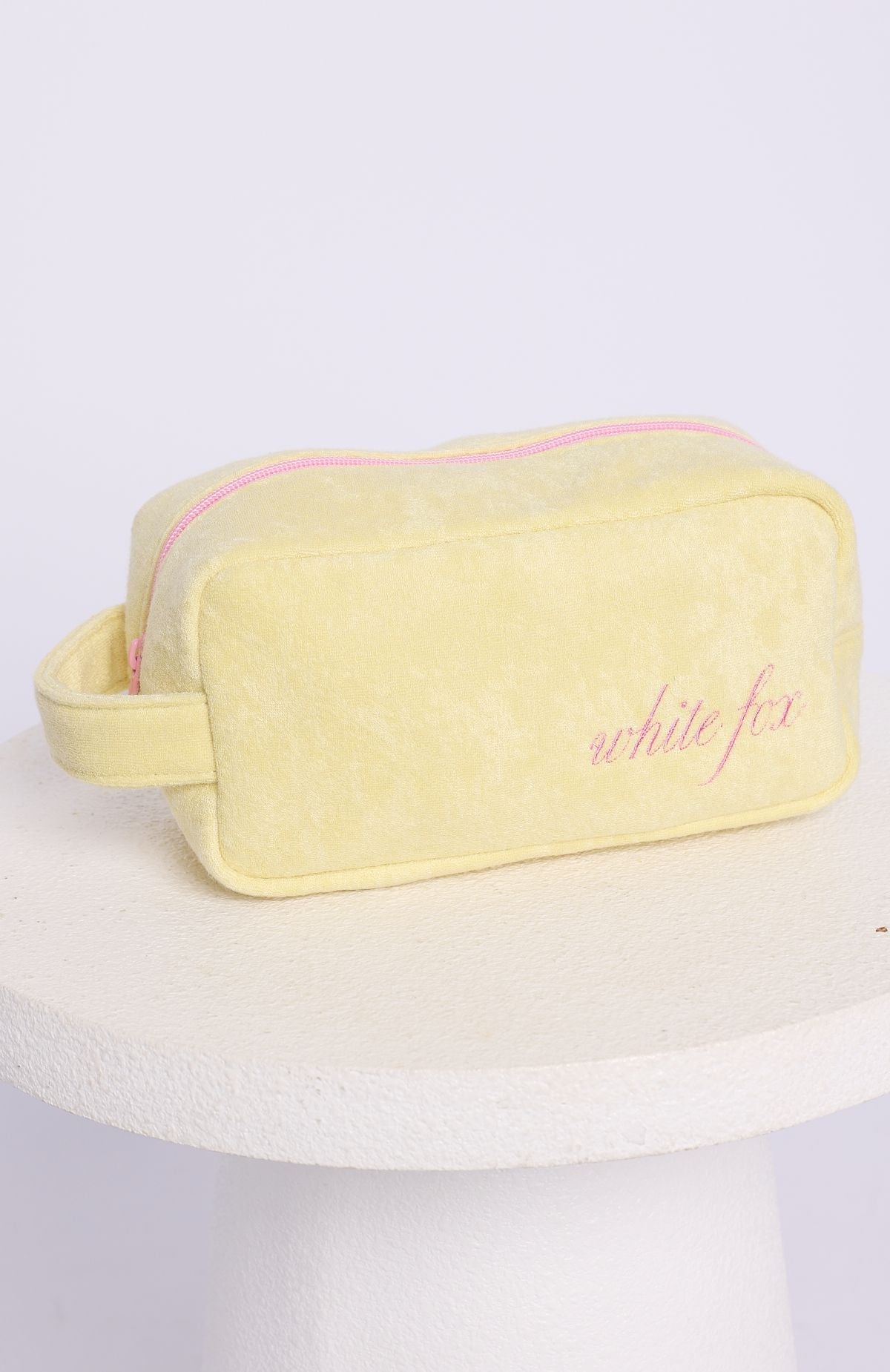 Lillian Cosmetic Bag Lemon