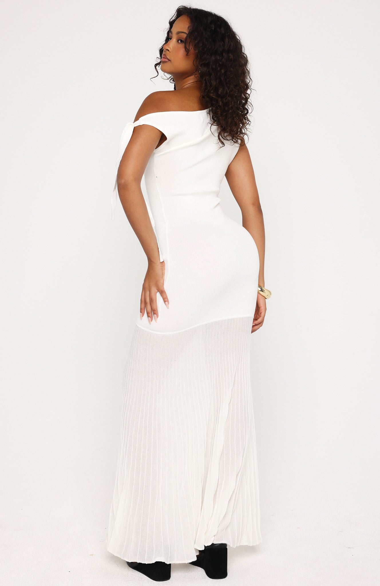 Accidentally In Love Maxi Dress Off White