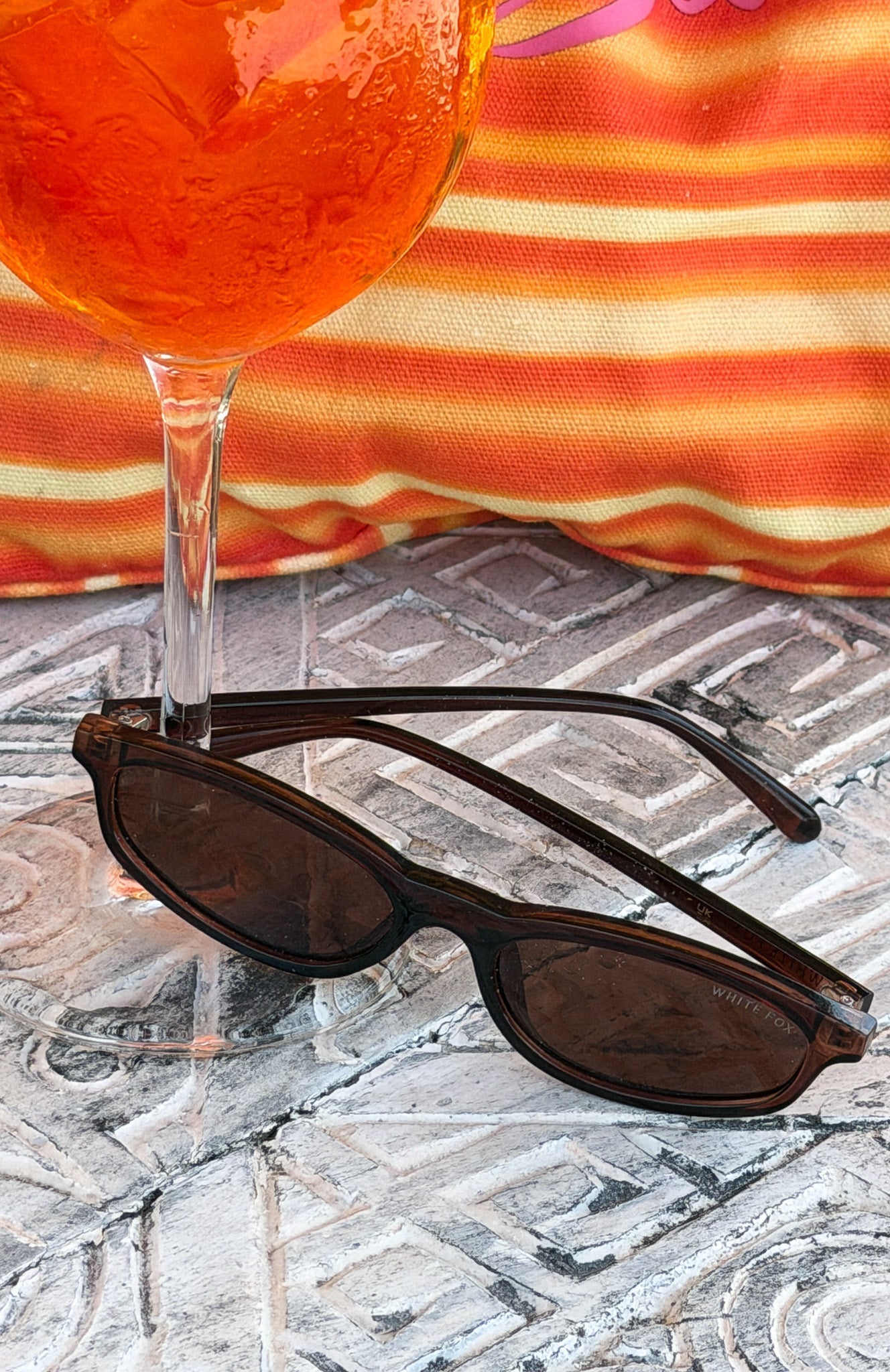 Agnia Sunglasses Chocolate