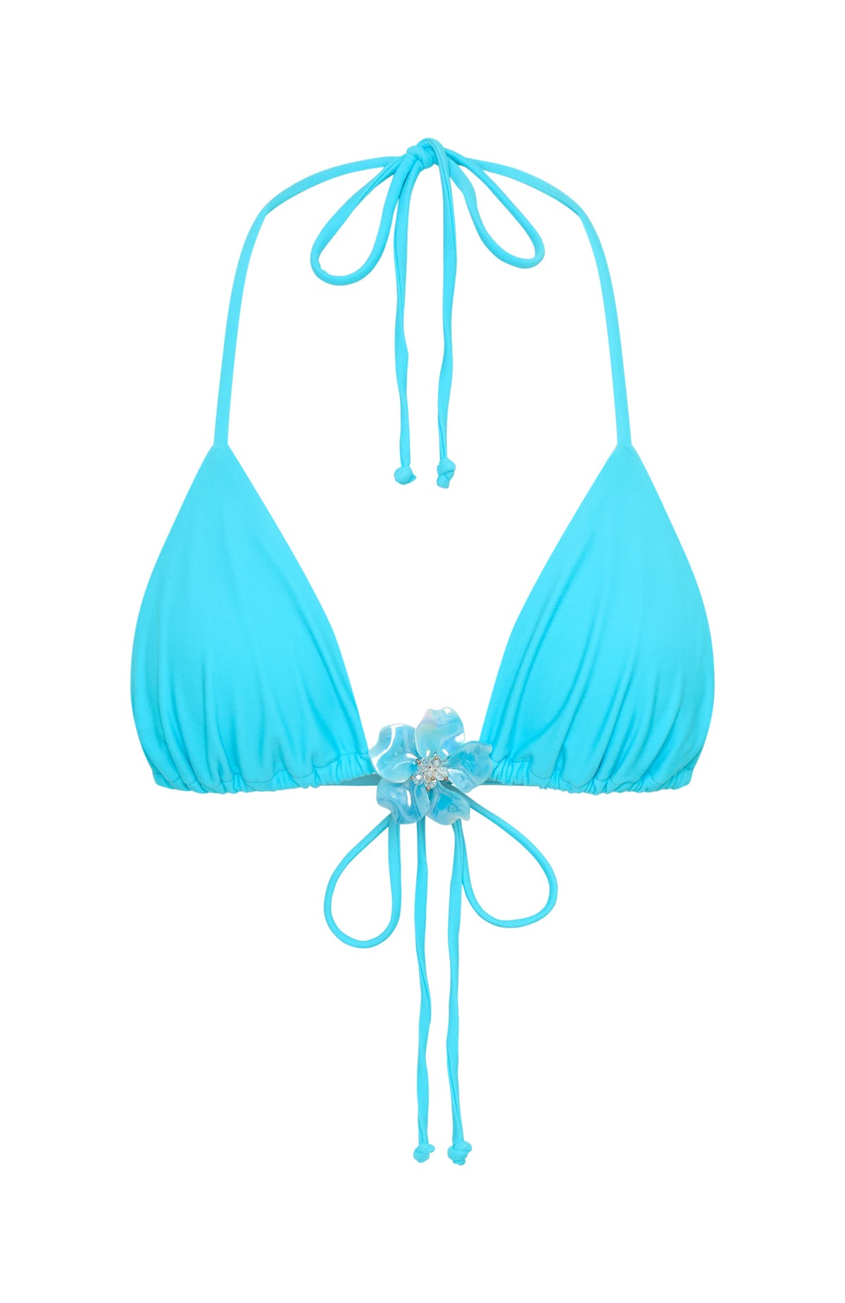Aluna Bikini Top Paradise Blue