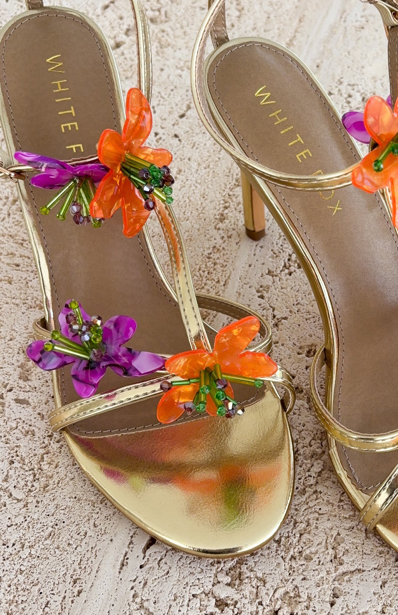 Aubriella Heels Gold