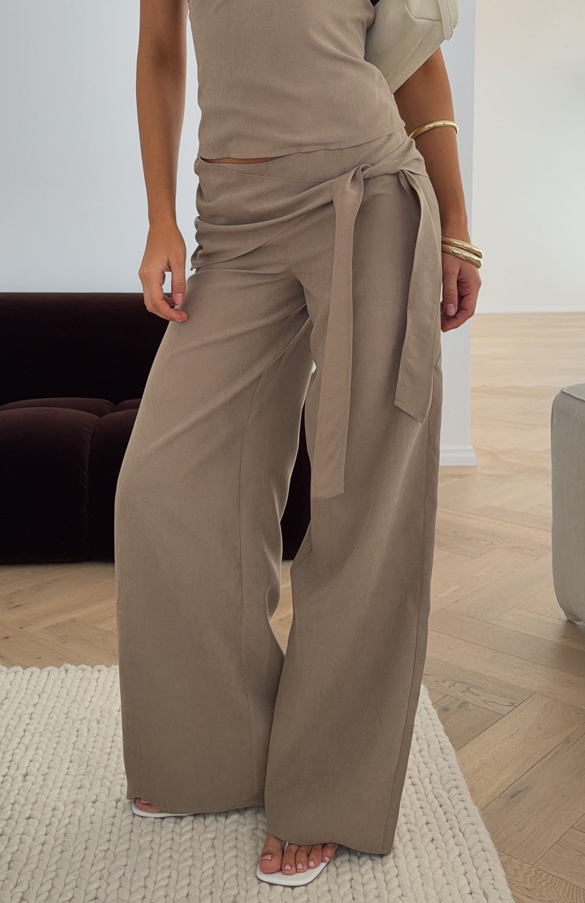 Belle Mood Pants Taupe