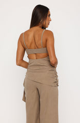 Belle Mood Bustier Taupe