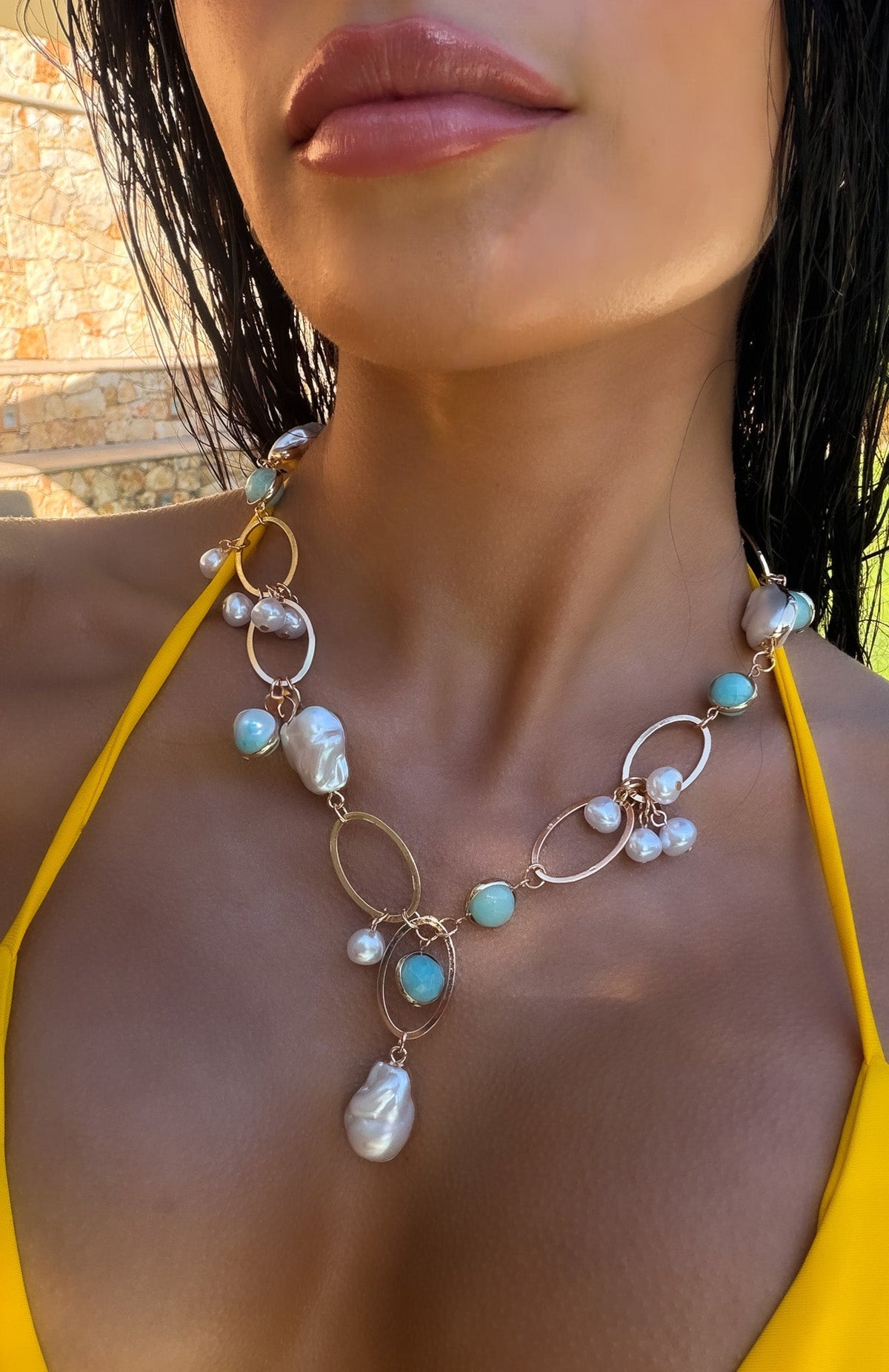 Borna Necklace Gold