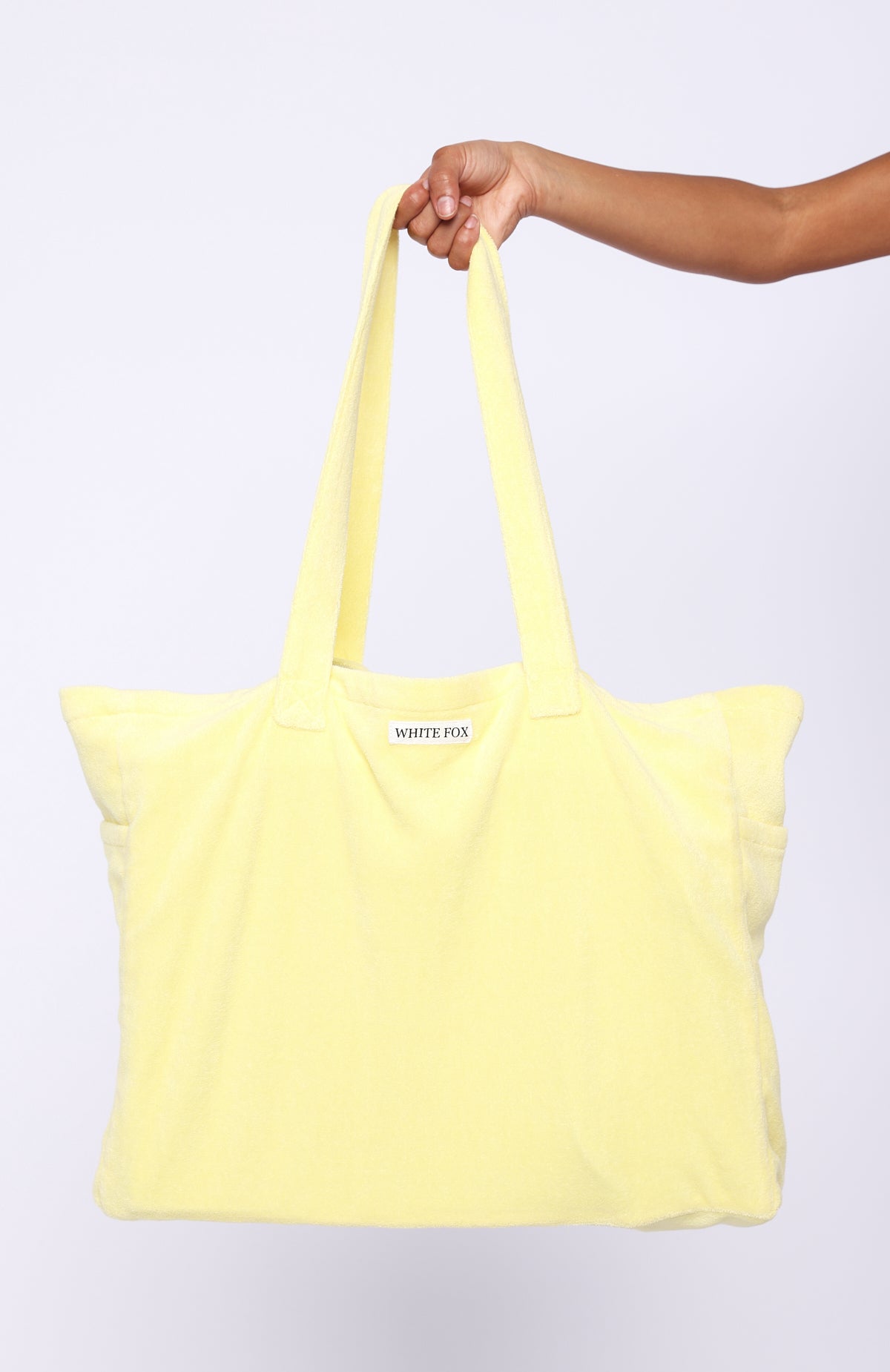 Causing Commotion Terry Tote Lemon