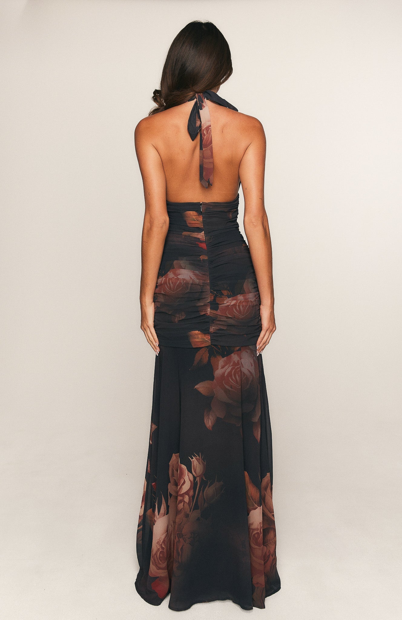 Cherish The Thought Maxi Dress Midnight Silk