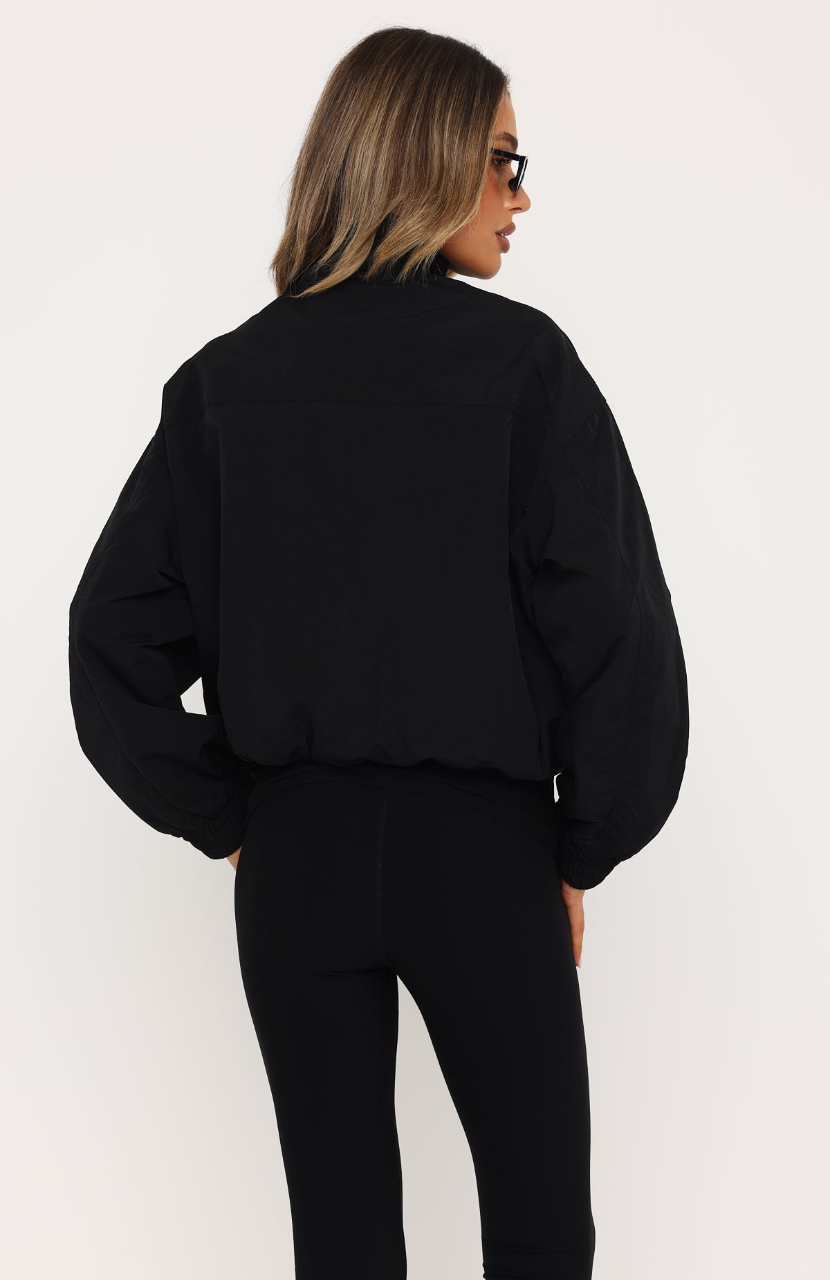 Cool Vibe Funnel Neck Jacket Black