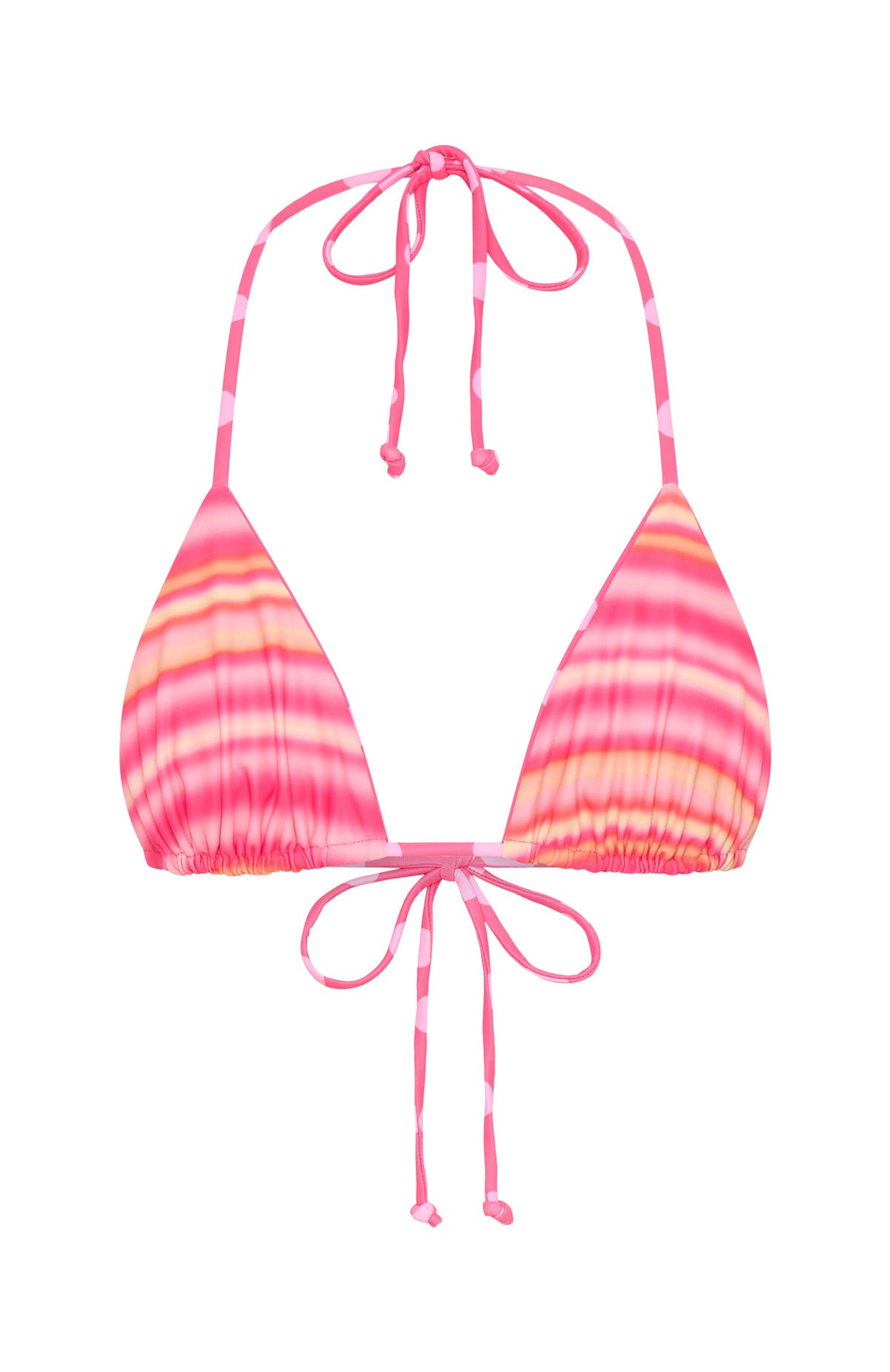 Coolum Reversible Bikini Top Candy Confetti