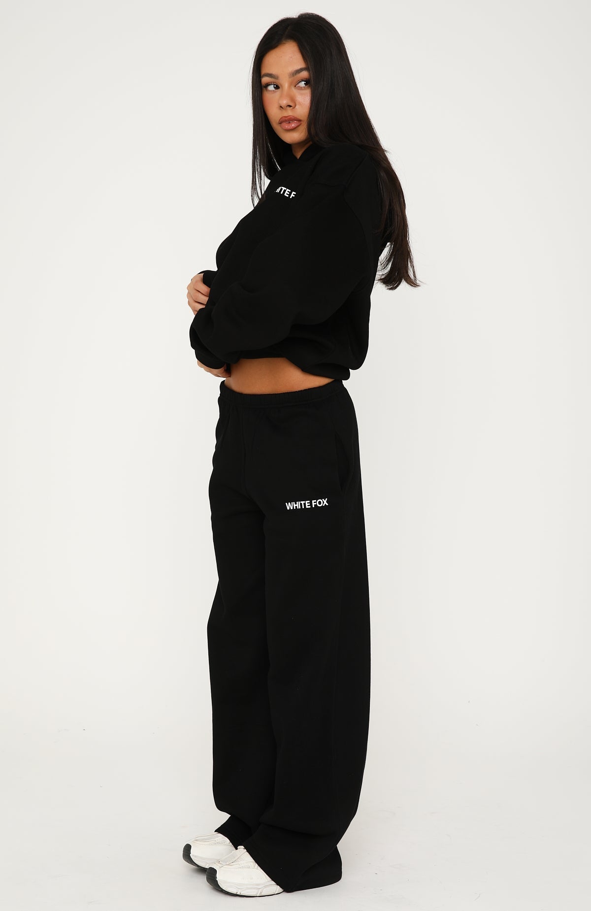 Core Classic Wide Leg Sweatpants Black