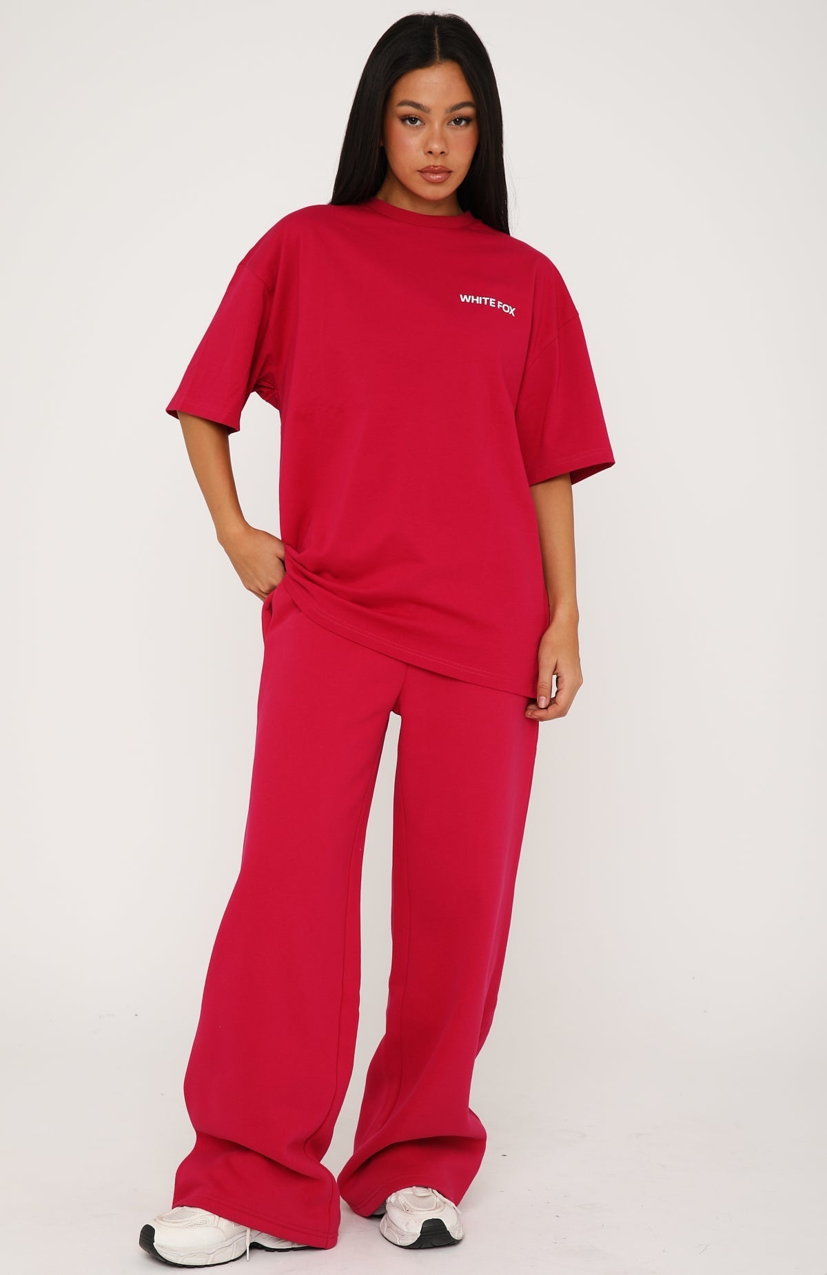 Core Classic Oversized Tee Berry