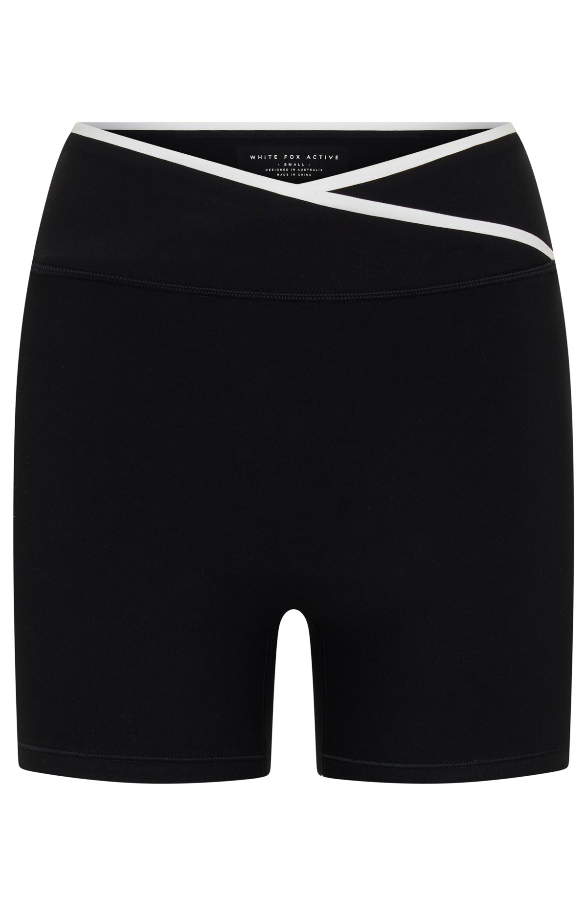 Defence Bike Shorts Black/White