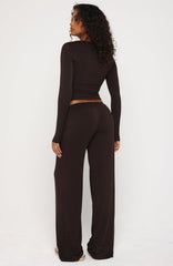 Dreamy Pyjama Pants Chocolate