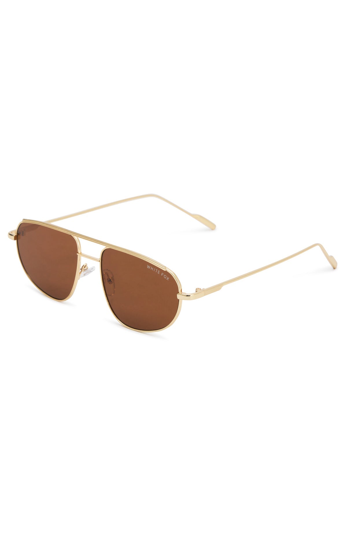 Elara Sunglasses Gold/Chocolate