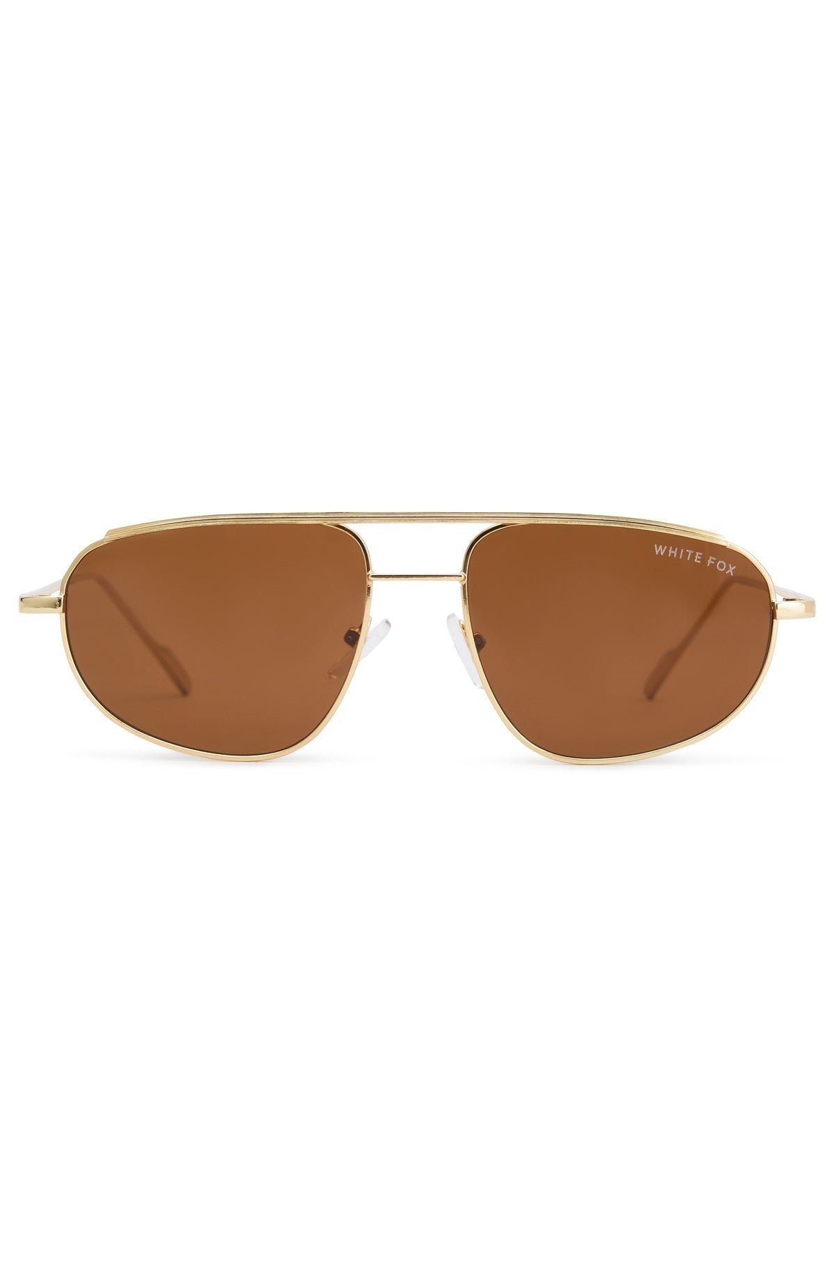 Elara Sunglasses Gold/Chocolate