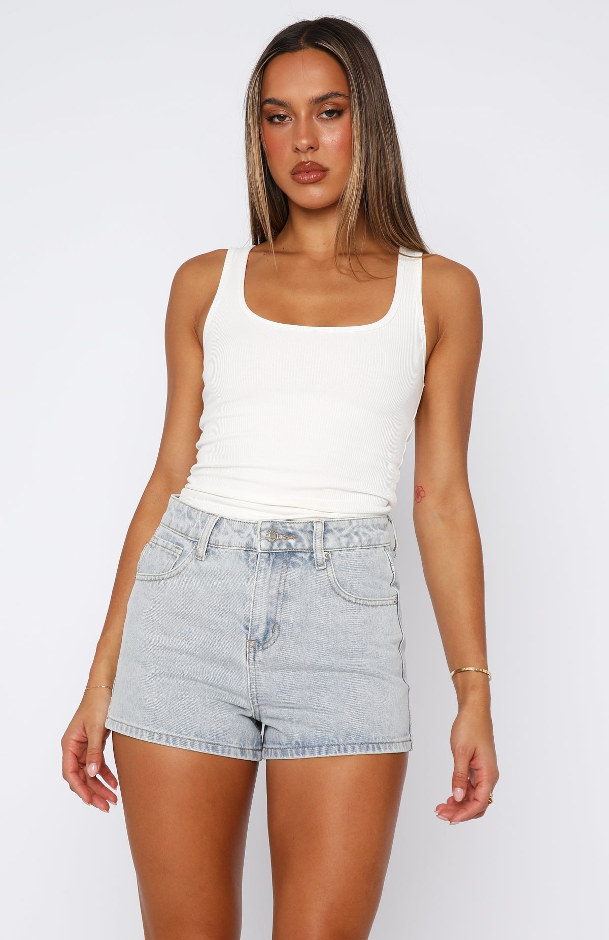 Emerson Denim Shorts Glacier Blue Wash
