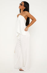 Fallen Glance Pants White