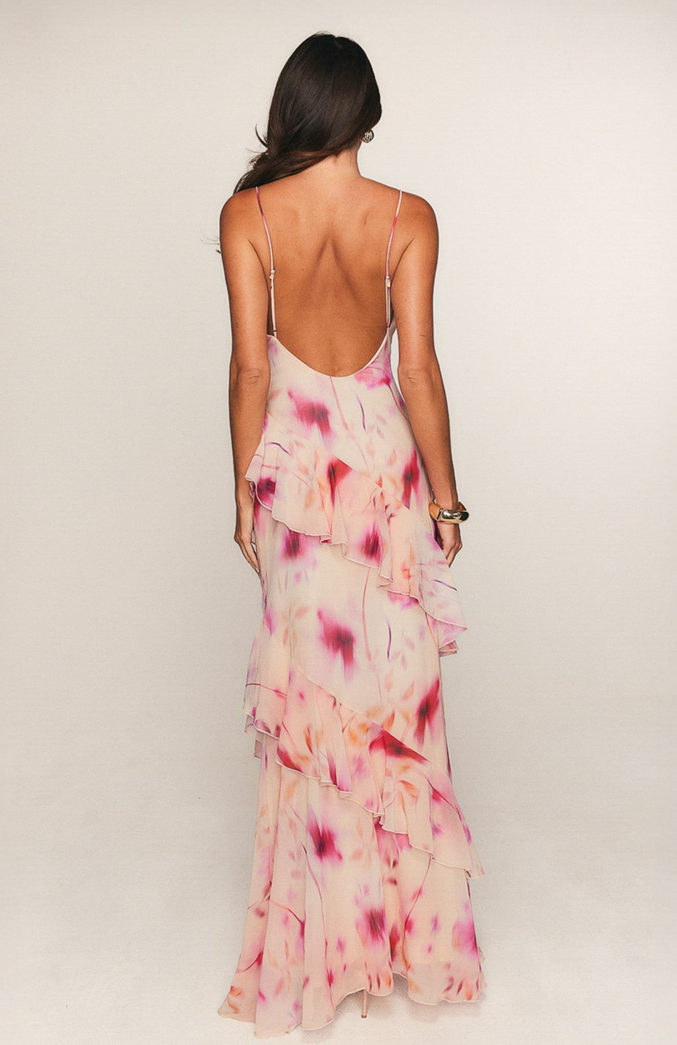 Garden Serenade Maxi Dress Champagne Hour