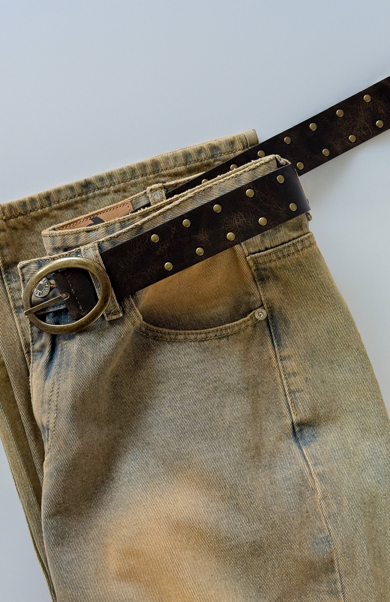 Gelina Belt Vintage Gold/Black