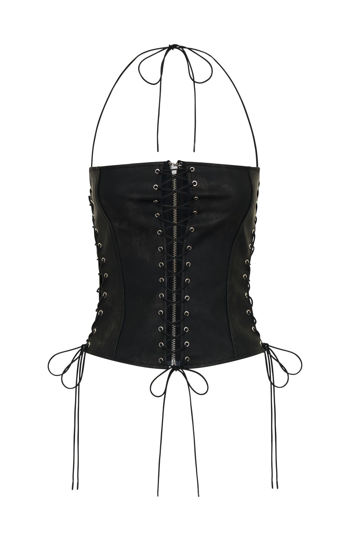 Glow All Night Bustier Black