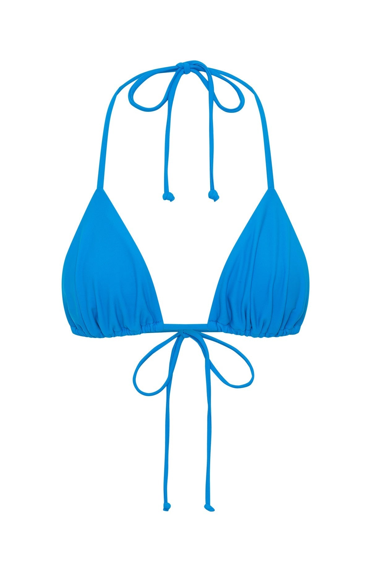 Golden Hour Bikini Top Azure Blue
