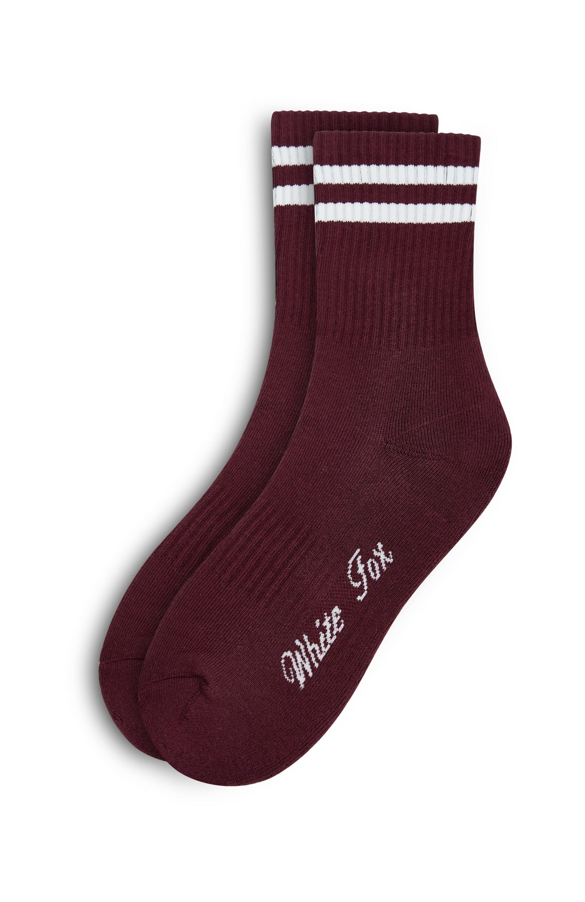 Grounded Socks Merlot/Cream