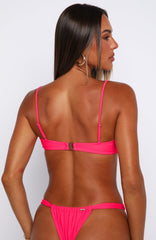 Destino Bikini Top Coral Crush