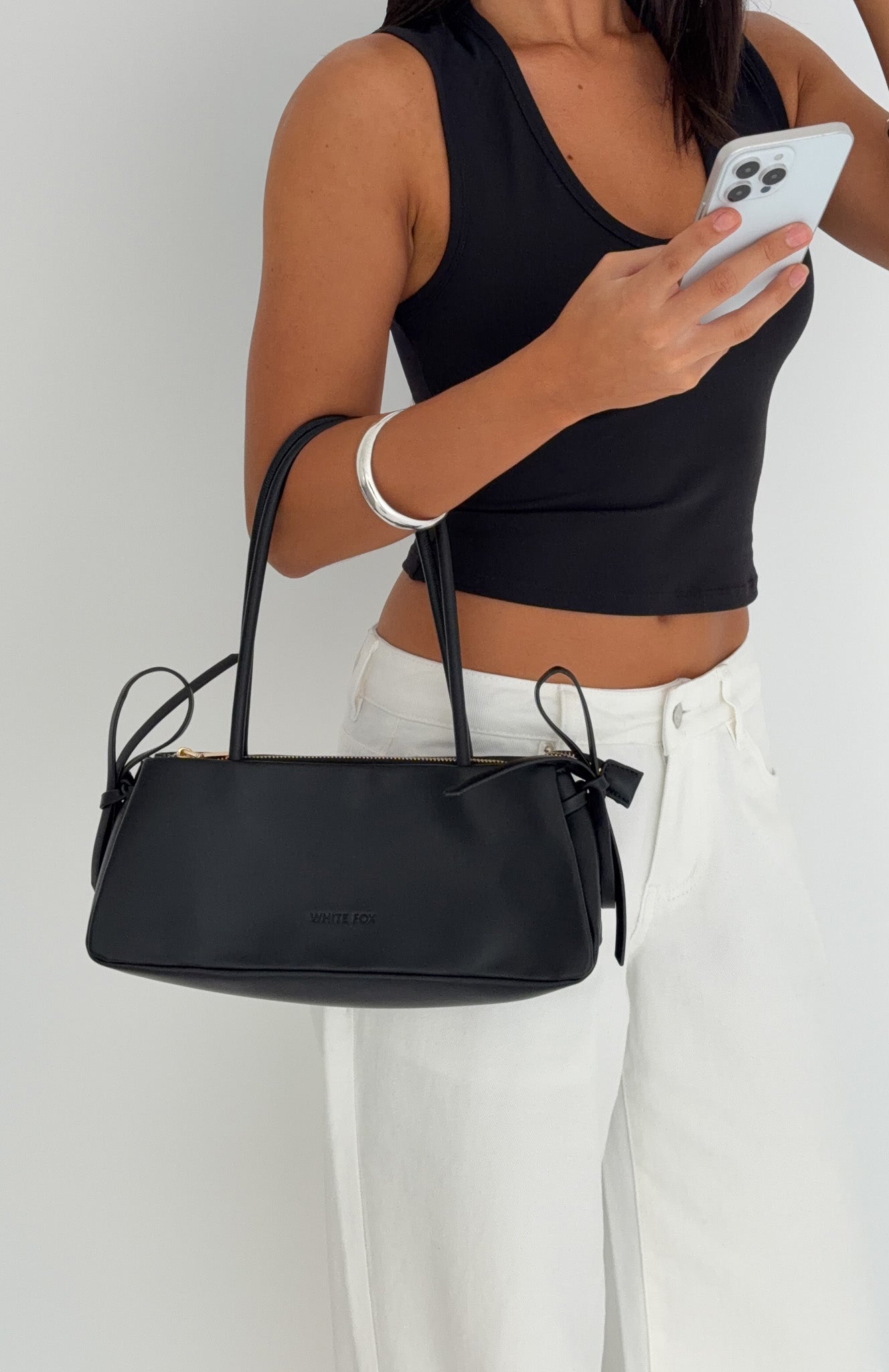 Kairi Shoulder Bag Black PU