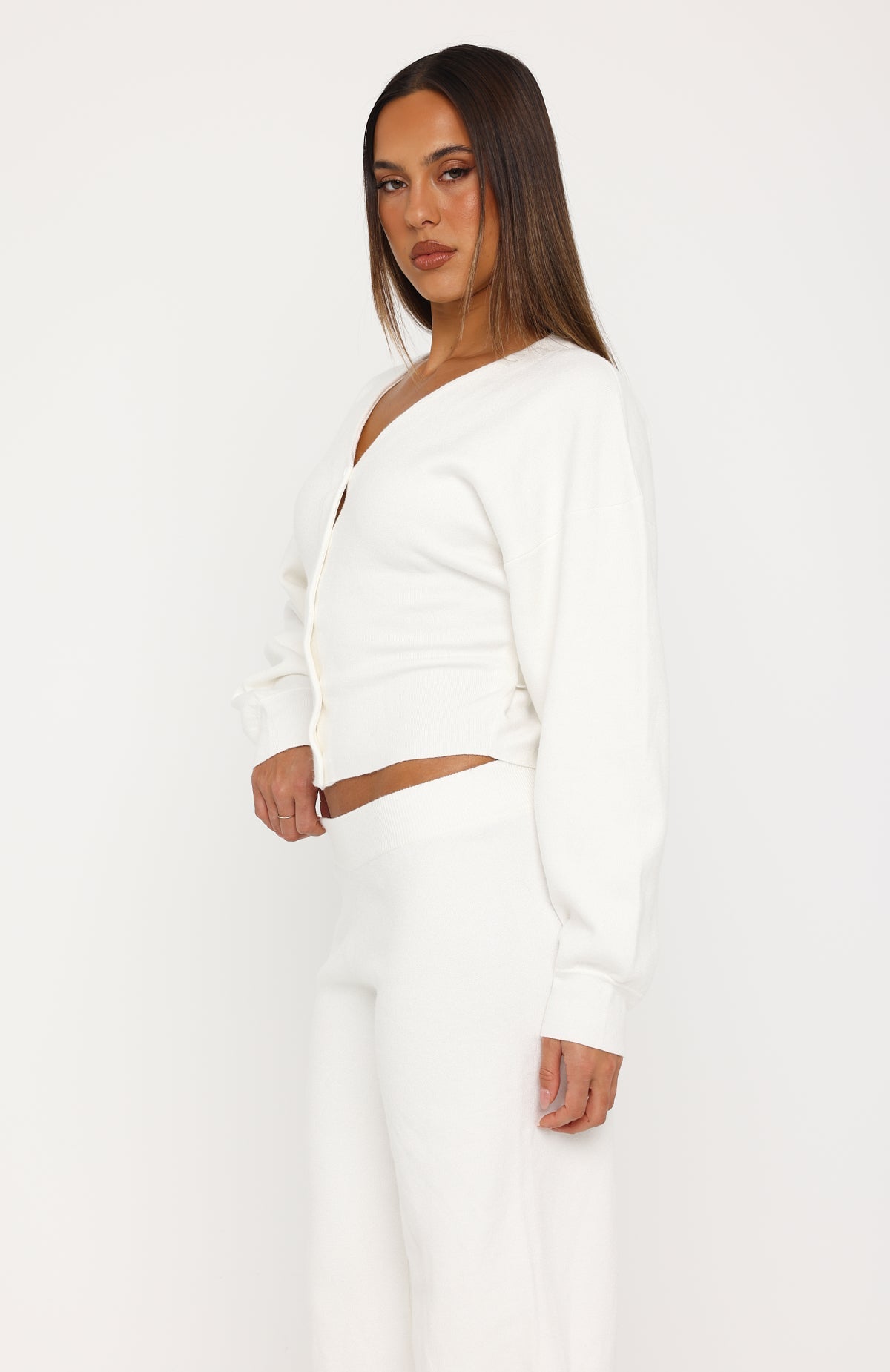 Kassandra Knit Cardigan Off White