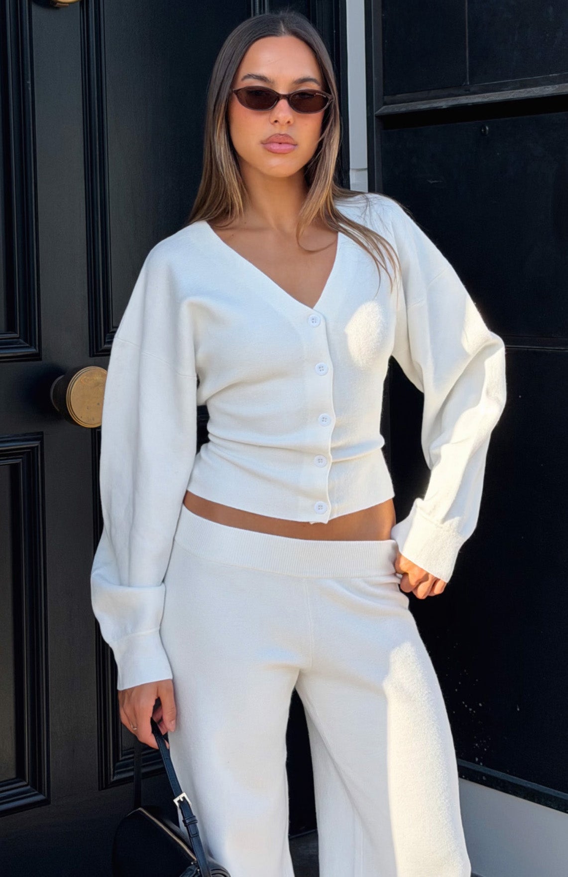 Kassandra Knit Cardigan Off White