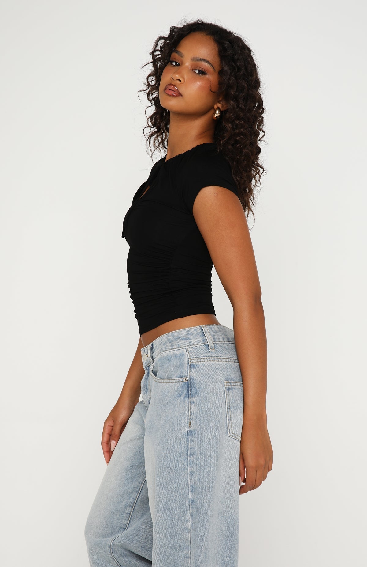 Love Is The Answer Top Black
