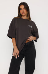 Made For The Heat Oversized Tee Charcoal