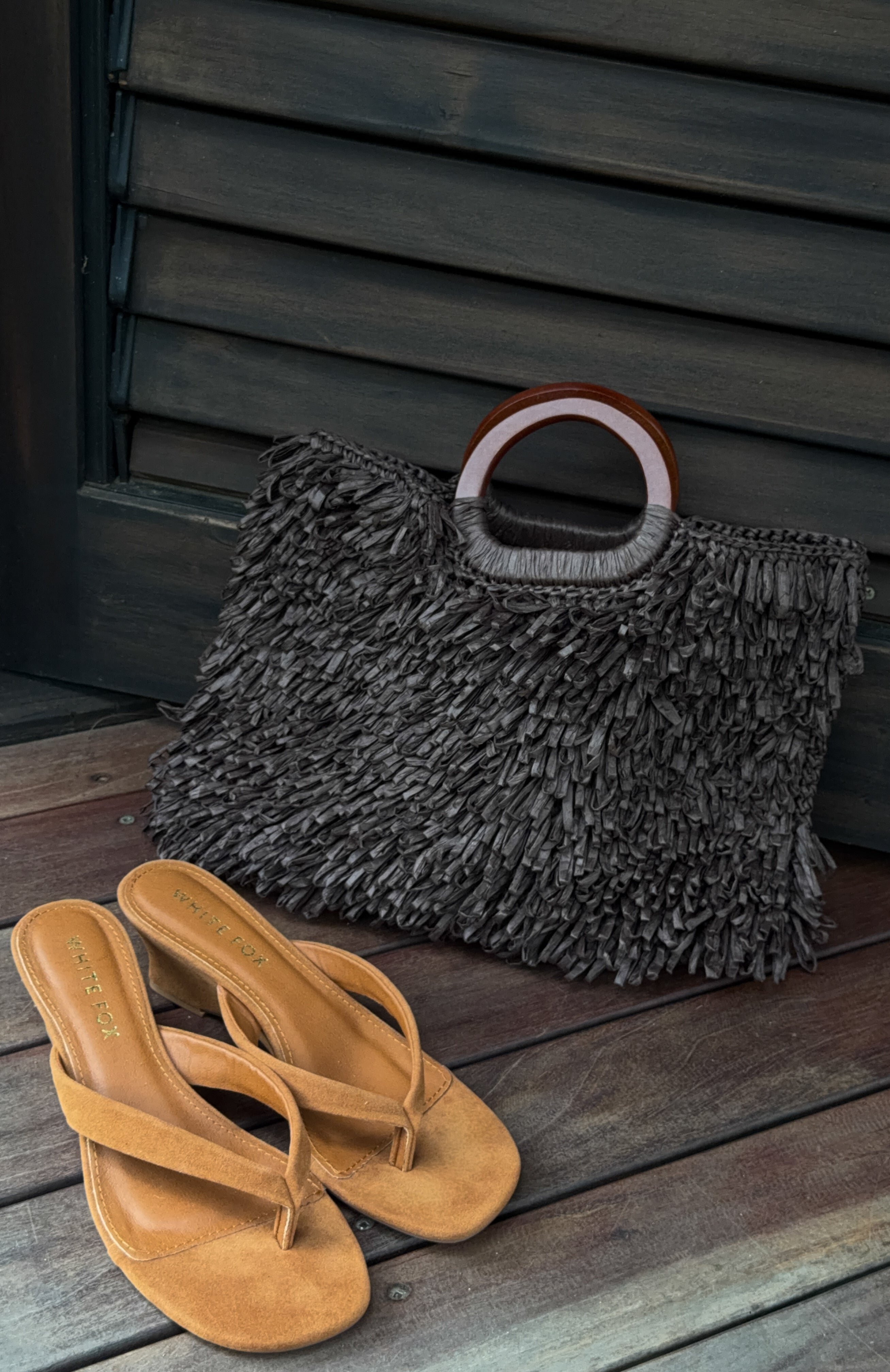 Minerva Top Handle Bag Chocolate