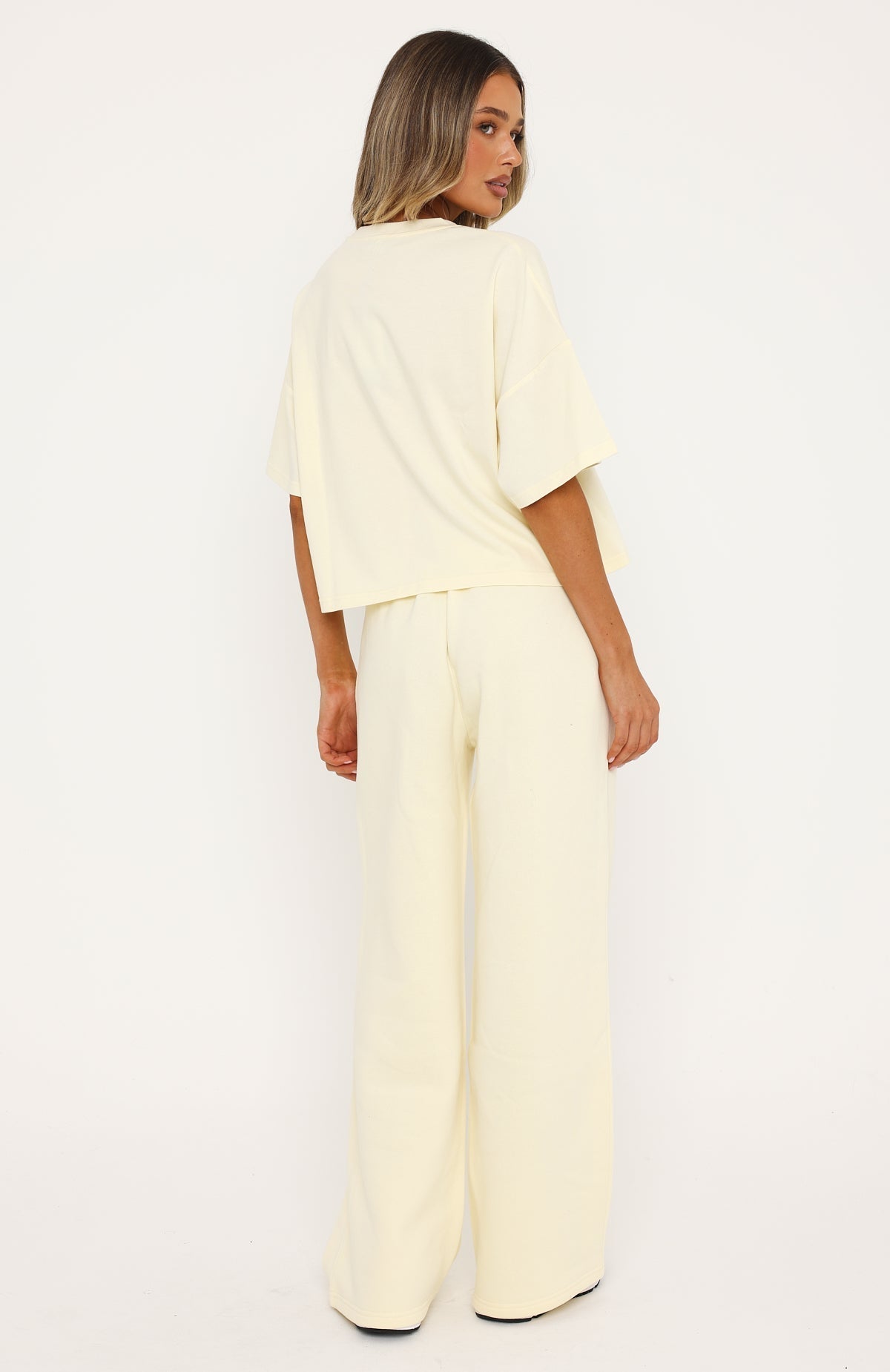 Never Missed Wide Leg Sweatpants Butter