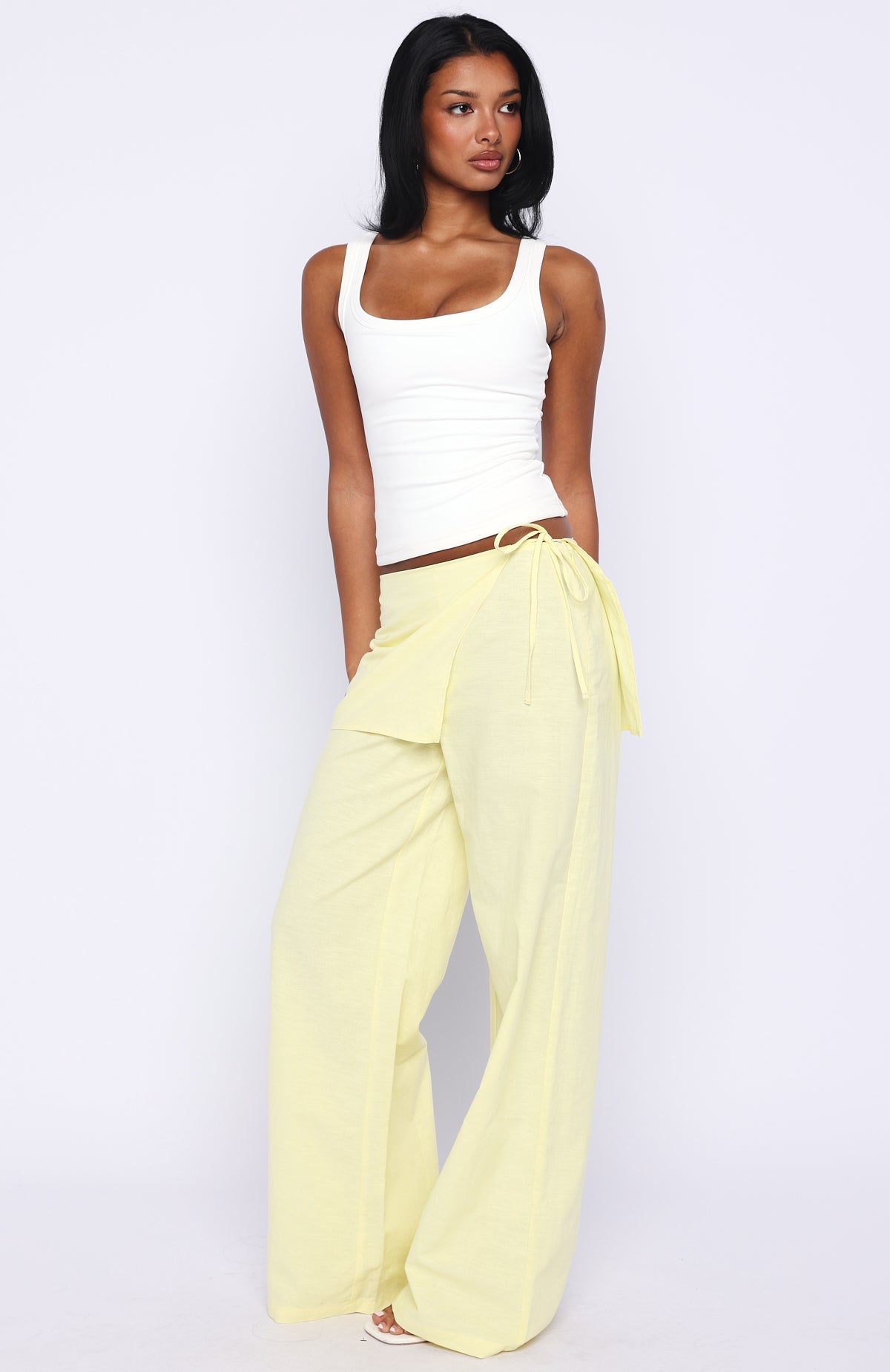 Off Beat Pants Lemon