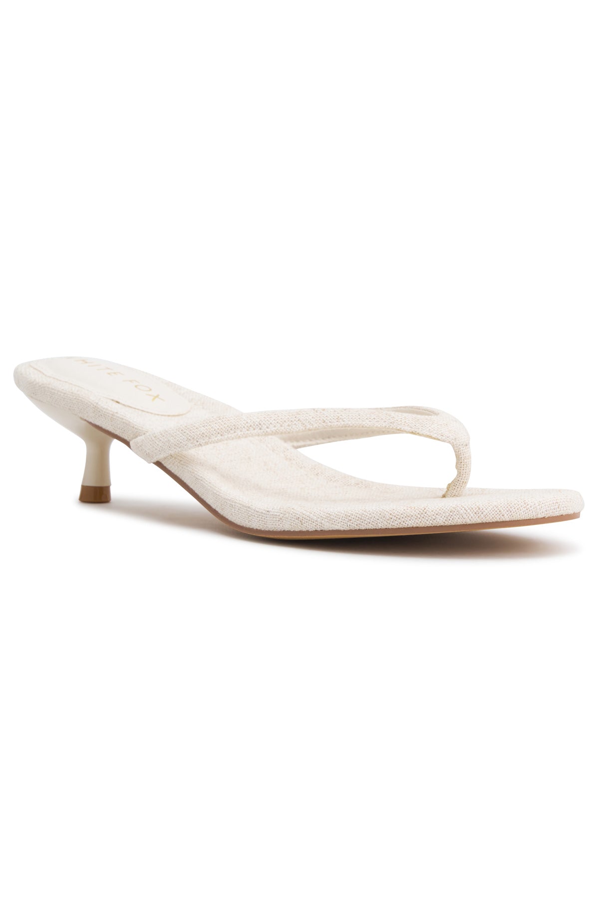 Orion Thong Kitten Mules Oat