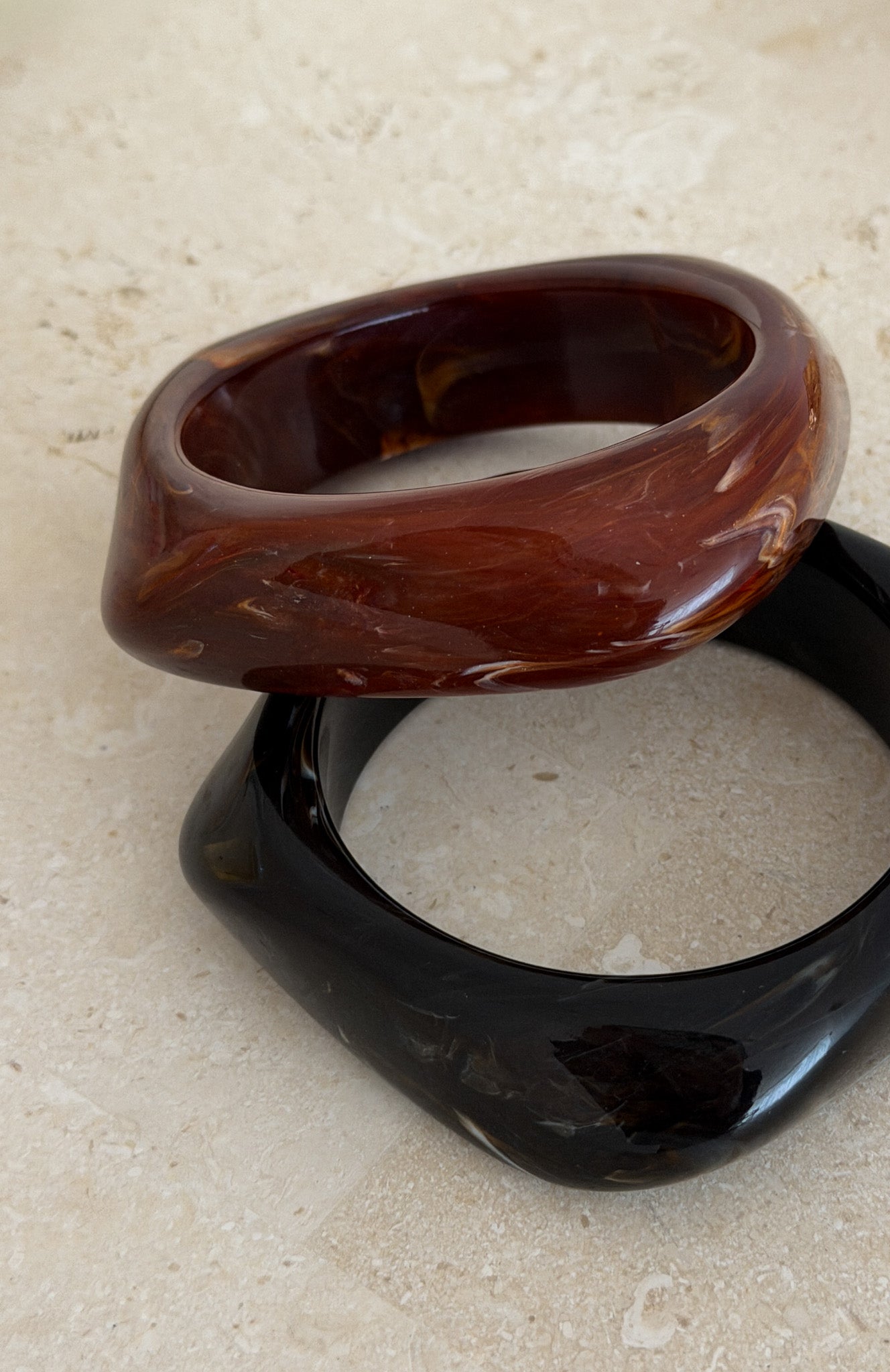 Paul Bracelet Set Choc/Caramel