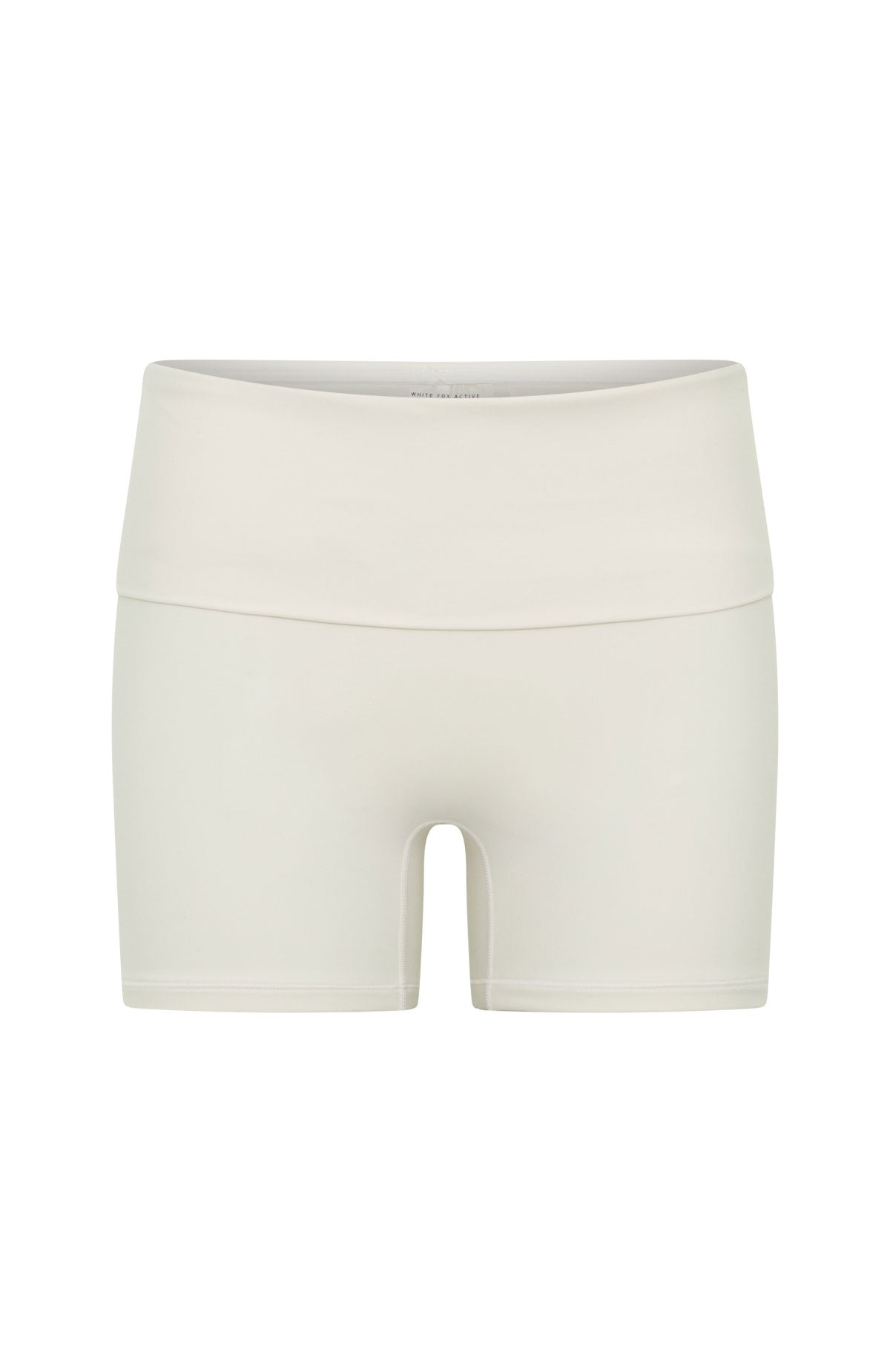 Power Icon Shorts 4" Cream