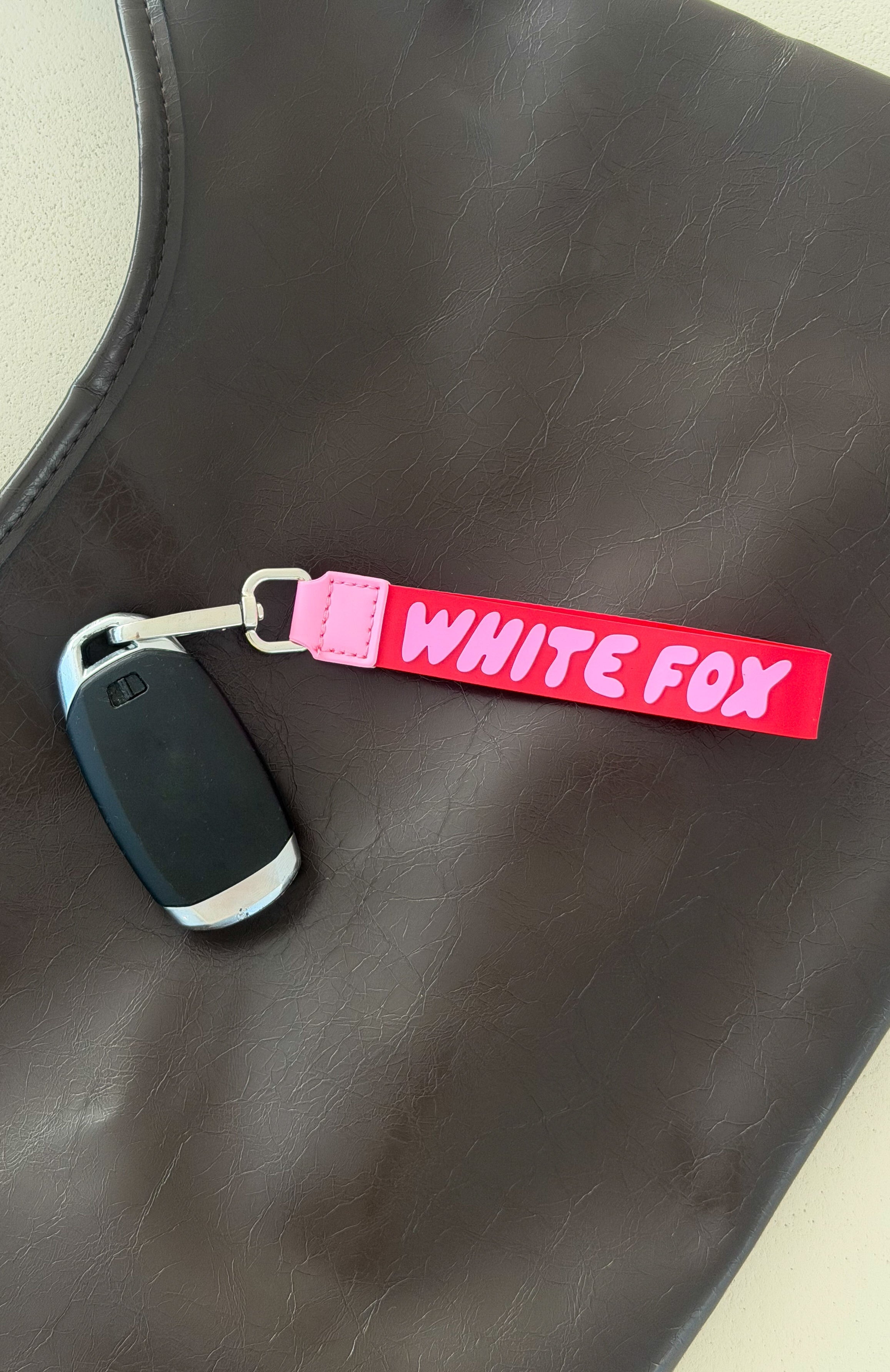 Quick Check Keychain Red/Pink