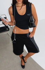 Release 15 Asalia Longline Lounge Shorts Black