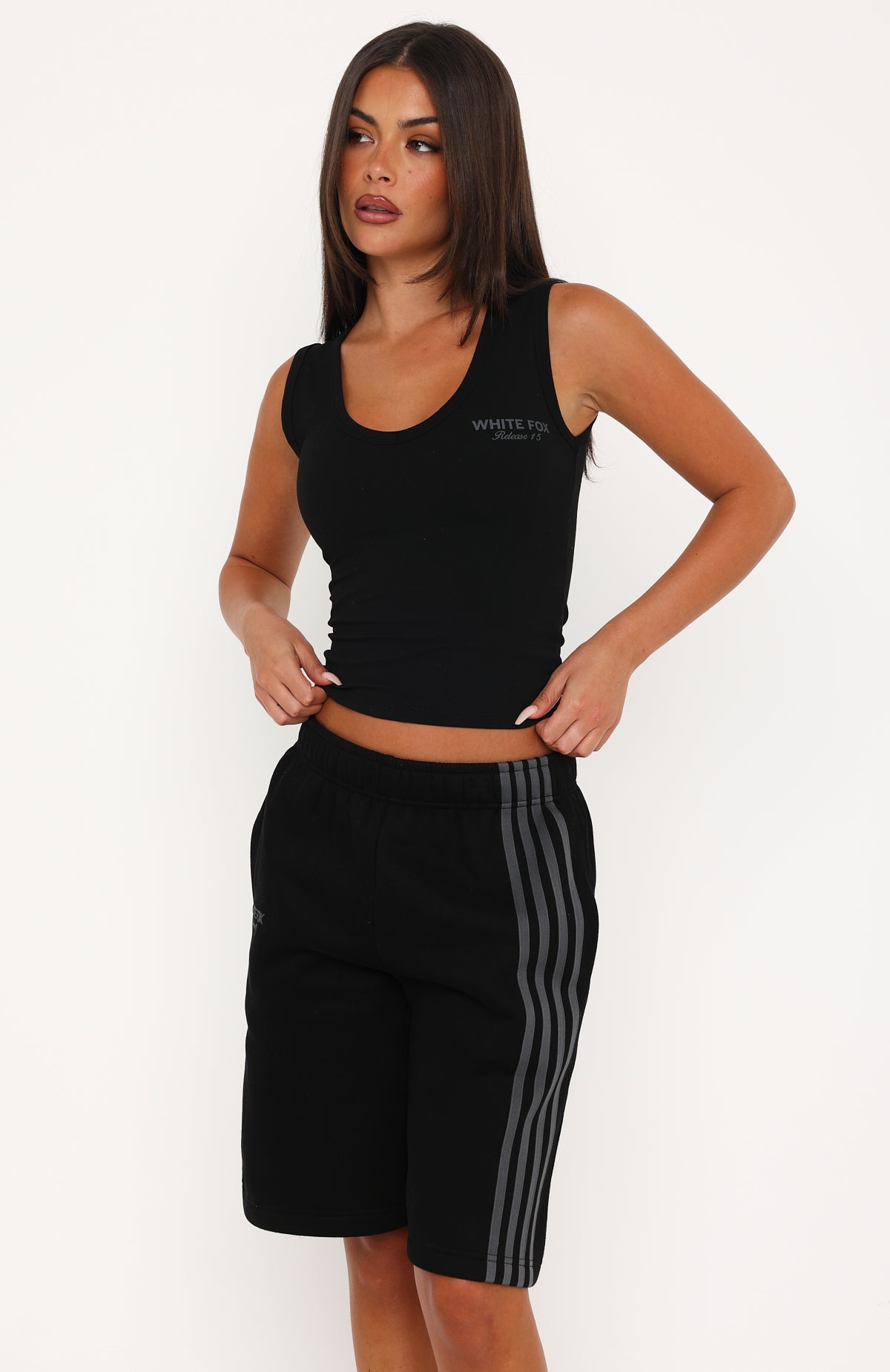 Release 15 Asalia Longline Lounge Shorts Black