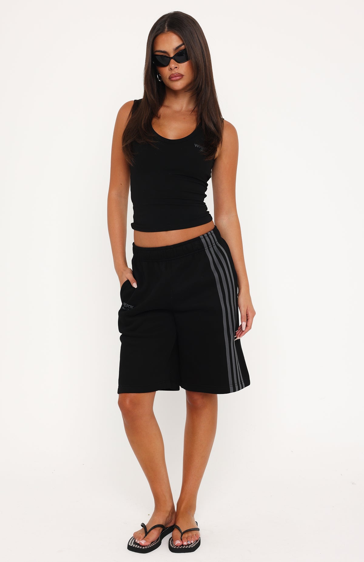 Release 15 Asalia Longline Lounge Shorts Black