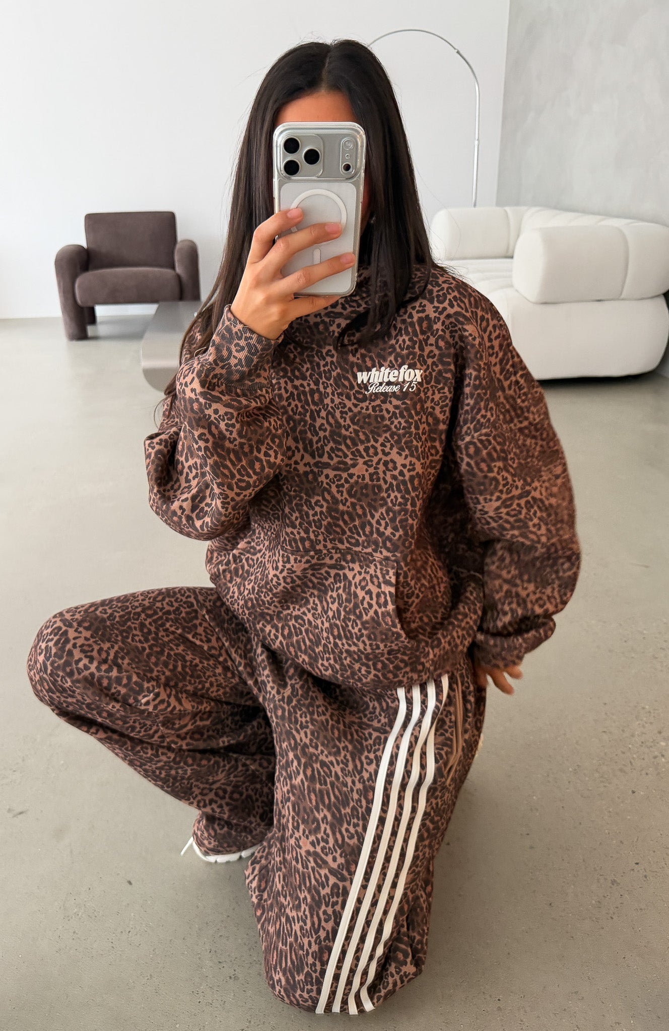 Release 15 Kiana Oversized Hoodie Animal Print