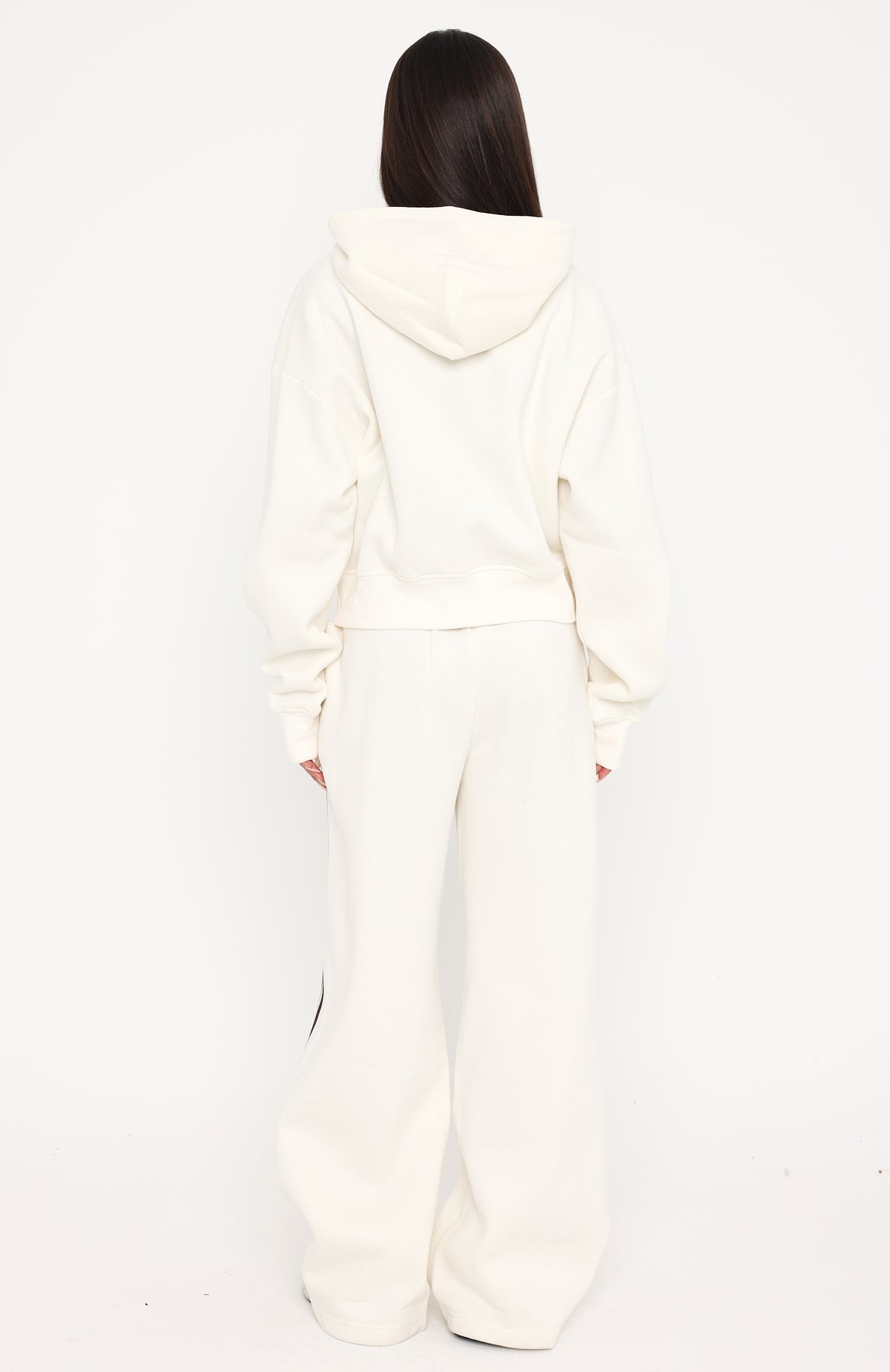 Release 15 Asalia Wide Leg Sweatpants Off White