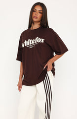 Release 15 Kiana Oversized Tee Chocolate