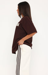 Release 15 Kiana Oversized Tee Chocolate
