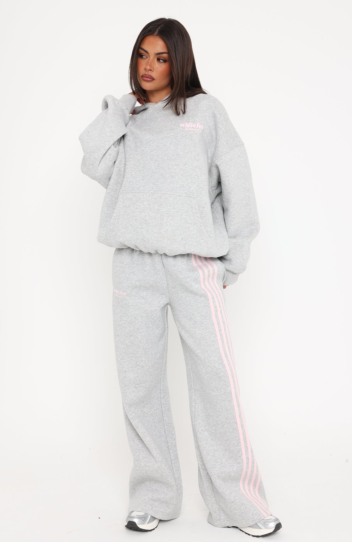 Release 15 Kiana Oversized Hoodie Dark Grey Marle