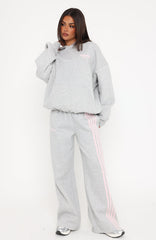 Release 15 Kiana Oversized Hoodie Dark Grey Marle