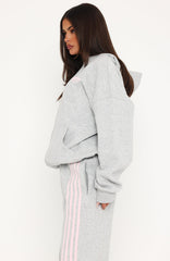 Release 15 Kiana Oversized Hoodie Dark Grey Marle