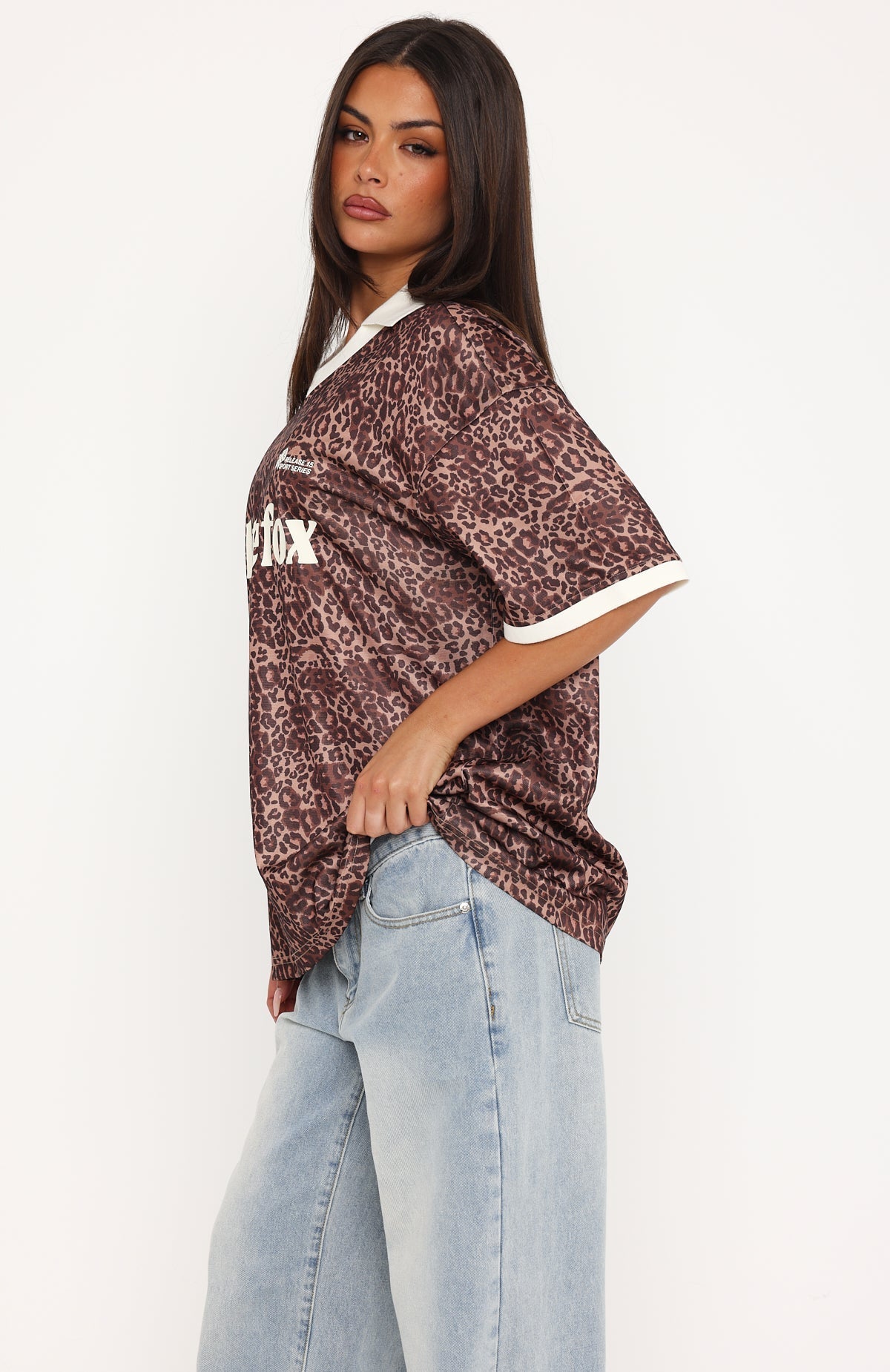 Release 15 Janie Oversized Jersey Animal Print